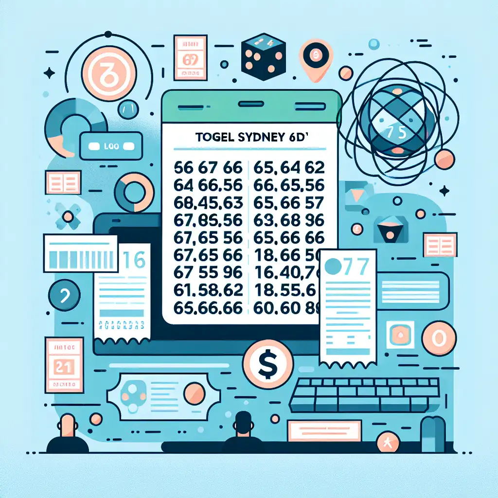 Data Togel Sydney 6D Angkanet