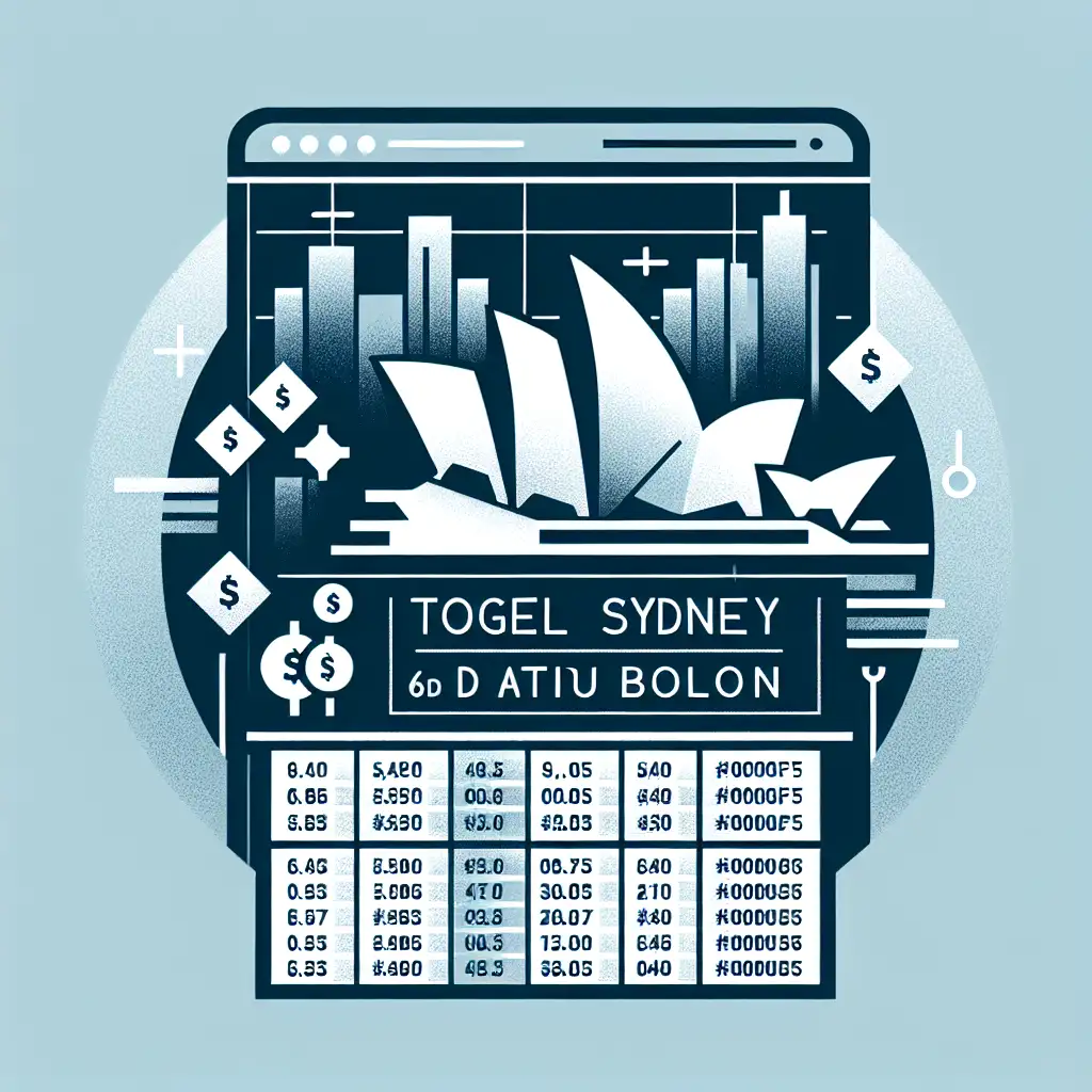 Data Togel Sydney 6D Datubolon